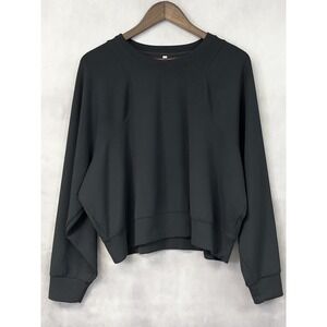Halara Sweatshirt Women XL Spacertek Stretch Relaxed Fit Athleisure Yoga Sporty